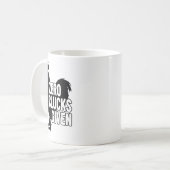 Mug Zéro caquet donné (Devant gauche)