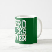 Mug Zéro chance donnée drôle de Saint-Patrick irlandai (Devant droit)