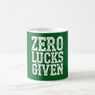Mug Zéro chance donnée drôle de Saint-Patrick irlandai