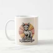 Mug Zéro Cheveux Amour Maximum Sphynx Rétro (Gauche)