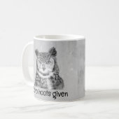 Mug Zéro coups donnés plaisir sarcastique (Devant gauche)