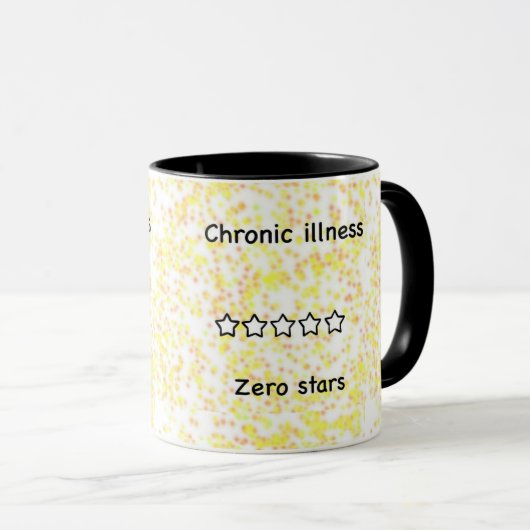 Mug Zéro étoile (Devant droit)