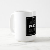 Mug Zéro Flex Donné Conception De Devis Moderne (Devant gauche)