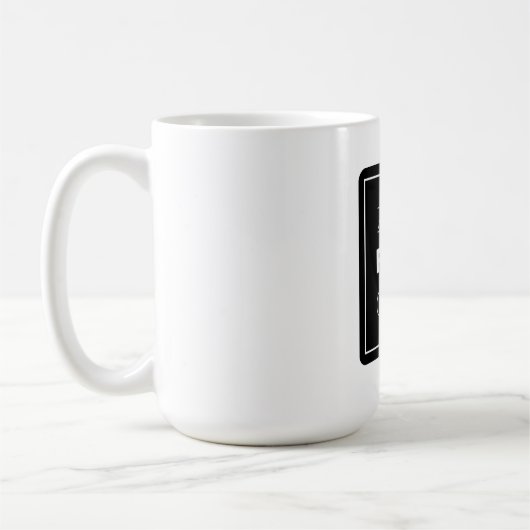 Mug Zéro Flex Donné Conception De Devis Moderne (Gauche)