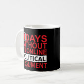 Mug Zéro jour sans... (Devant gauche)