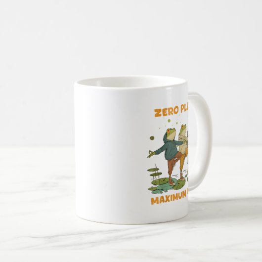 Mug Zéro Plans Vibes maximum Funky Frog Chill Sweat - (Devant droit)