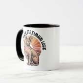 Mug Zéro poil, amour maximum Sphynx Art (Devant gauche)