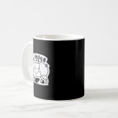 Mug Zéro Pour Cent Vegan Funky Barbecue Carnivore Mang (Devant gauche)