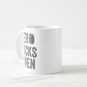 Mug Zero Pucks Given Sarcastic Adult Hockey Men's Wome (Devant gauche)