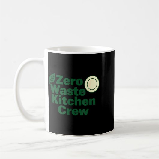 Mug Zero Waste Kitchen Crew Sustainability Design (Gauche)