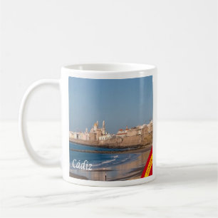 Mug zES028 CADIZ panorama Espagne,