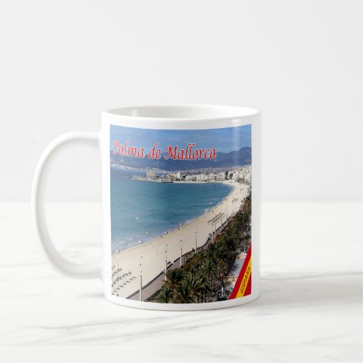 Mug zES101 PALMA DE MALLORQUE, Espagne, (Gauche)