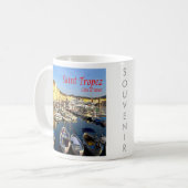 Mug zFR078 SAINT TROPEZ Riviera française, France, (Devant gauche)
