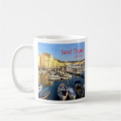 Mug zFR078 SAINT TROPEZ Riviera française, France, (Gauche)