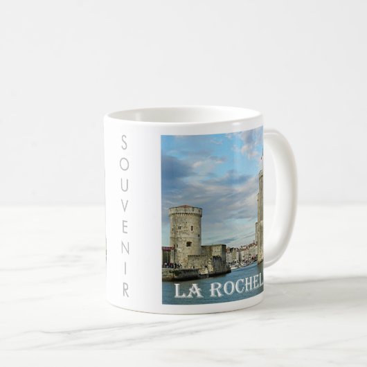 Mug zFR091 LA ROCHELLE, Côte d'Azur, France, (Devant droit)