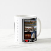 Mug zFR137 TOULOUSE "I Love", France, (Devant droit)