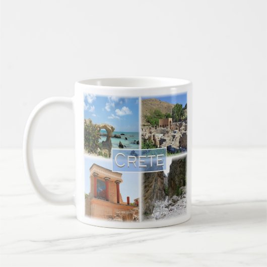 Mug zGR021 potpourri de CRETE, Grèce, Europe, (Gauche)