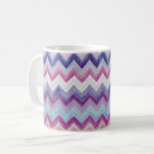 Mug Zig Zag Pastel Multicolores (Devant gauche)