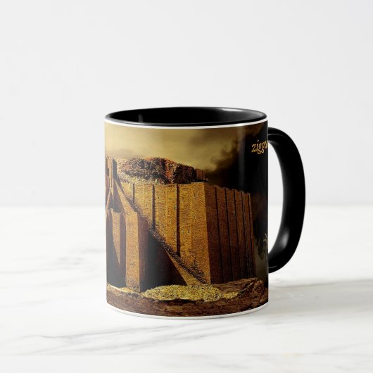 Mug ziggurat de Nimrud (Devant droit)
