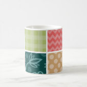 Mug Zigzag, Chevron, En vichy, Pois, Patchwork (Centre)