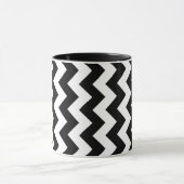 Mug Zigzag noir et blanc (Centre)