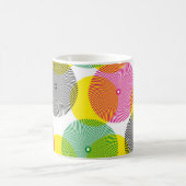 Mug Zigzags de brosse : Motif à main (Centre)
