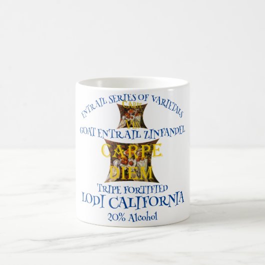 Mug Zinfandel aux tripes de chèvre de Californie  (Centre)