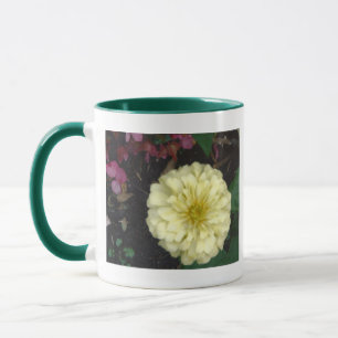Mug Zinnia blanche