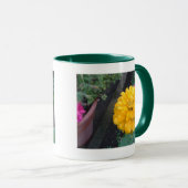 Mug Zinnia jaune (Devant droit)