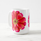 Mug Zinnia rose (Devant gauche)