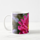 Mug Zinnia rose et Bumble bee (Gauche)