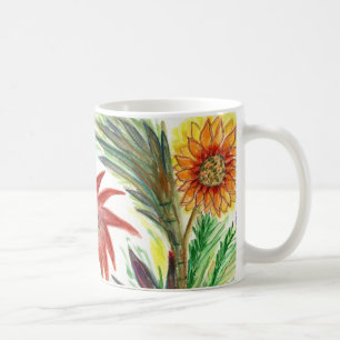 Mug Zinnias abondants