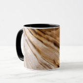 Mug Zion Canyon Mur I Abstrait Nature Photographie (Devant gauche)