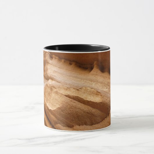 Mug Zion Canyon Wall II Red Rock Photographie Abstrait (Centre)