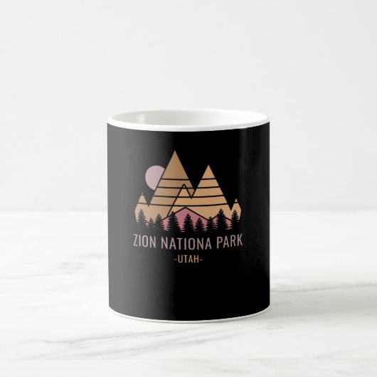 Mug Zion National Park Retro (Centre)