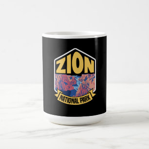 Mug Zion Parc National Utah Rétro