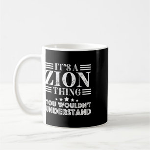 Mug Zion Prénom Personnel Anniversaire Fête des Pères
