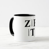 MUG ZIP IT (Devant gauche)
