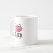 Mug Zipper Club Membre Sensibilisation aux maladies ca (Devant gauche)