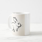 Mug Zit&Bit Artistry - Unique Design Zodiac Rabbit (Devant gauche)