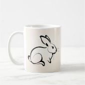 Mug Zit&Bit Artistry - Unique Design Zodiac Rabbit (Gauche)