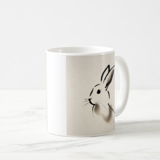 Mug Zit&Bit Artistry - Unique Design Zodiac Rabbit (Devant droit)
