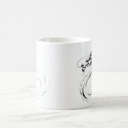 Mug Zit&Bit Artistry - Unique Dragon Zodiac Design (Centre)