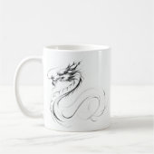 Mug Zit&Bit Artistry - Unique Dragon Zodiac Design (Gauche)