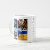 Mug zMA012 TANGER, Mosaïque, Maroc, Afrique, Café M (Devant gauche)