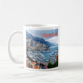 Mug zMC018 MONTE CARLO Panorama, Monaco, (Gauche)