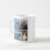 Mug zME003 MONTÉNÉGRO, Europe, (Devant gauche)