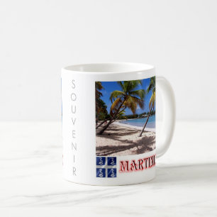 Mug zMQ005 MARTINIQUE, PLAGE LES SALINES,