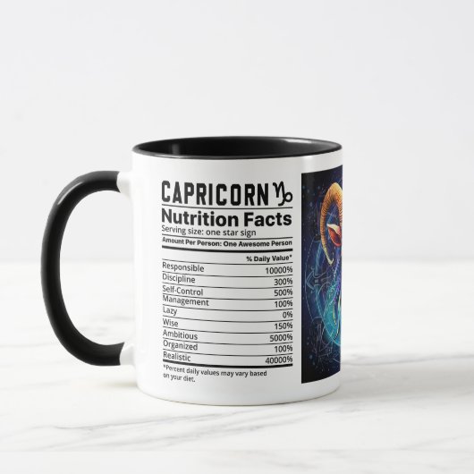 Mug Zodiac Capricorne (Gauche)