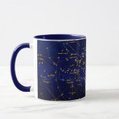 Mug Zodiac Constellations Galaxy (Gauche)